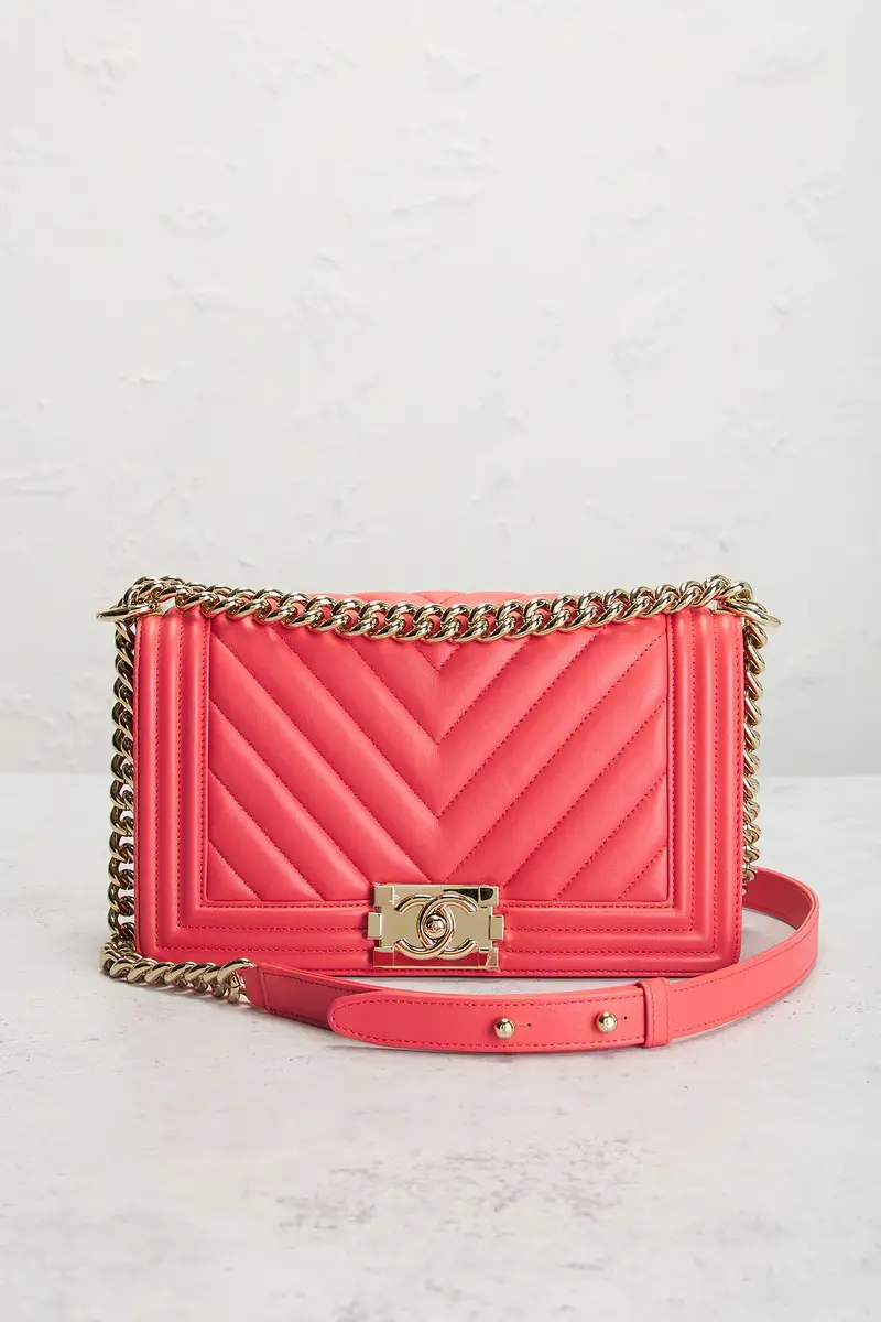 Chanel Chanel Lambskin Medium Boy Bag | Thumbnail 2 Chanel Chanel Lambskin Medium Boy Bag | Thumbnail 2