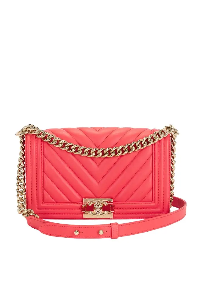 Chanel Chanel Lambskin Medium Boy Bag