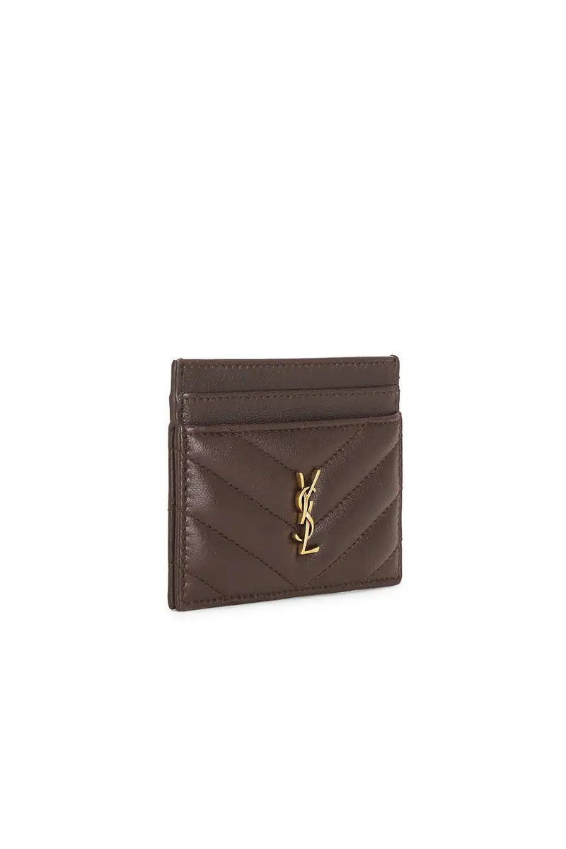 Saint Laurent Cassandre Matelasse Card Case | Thumbnail 3 Saint Laurent Cassandre Matelasse Card Case | Thumbnail 3