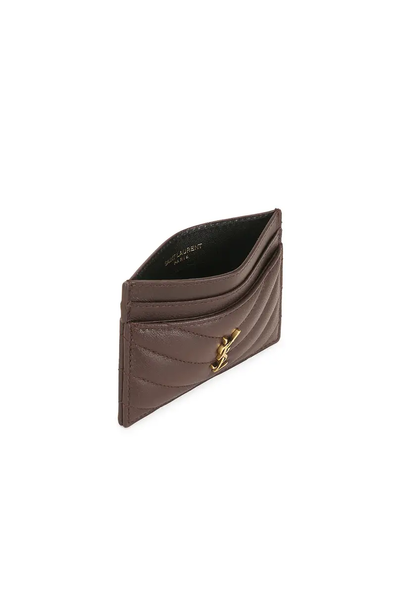 Saint Laurent Cassandre Matelasse Card Case | Thumbnail 4 Saint Laurent Cassandre Matelasse Card Case | Thumbnail 4