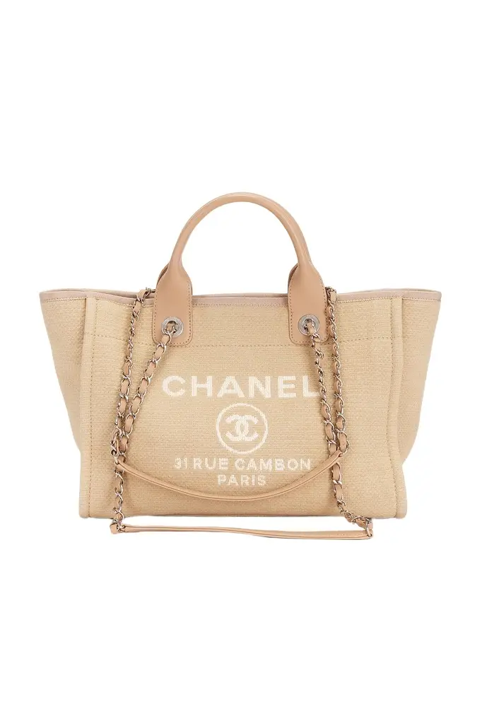 Chanel Small Deauville Tote Bag Chanel Small Deauville Tote Bag