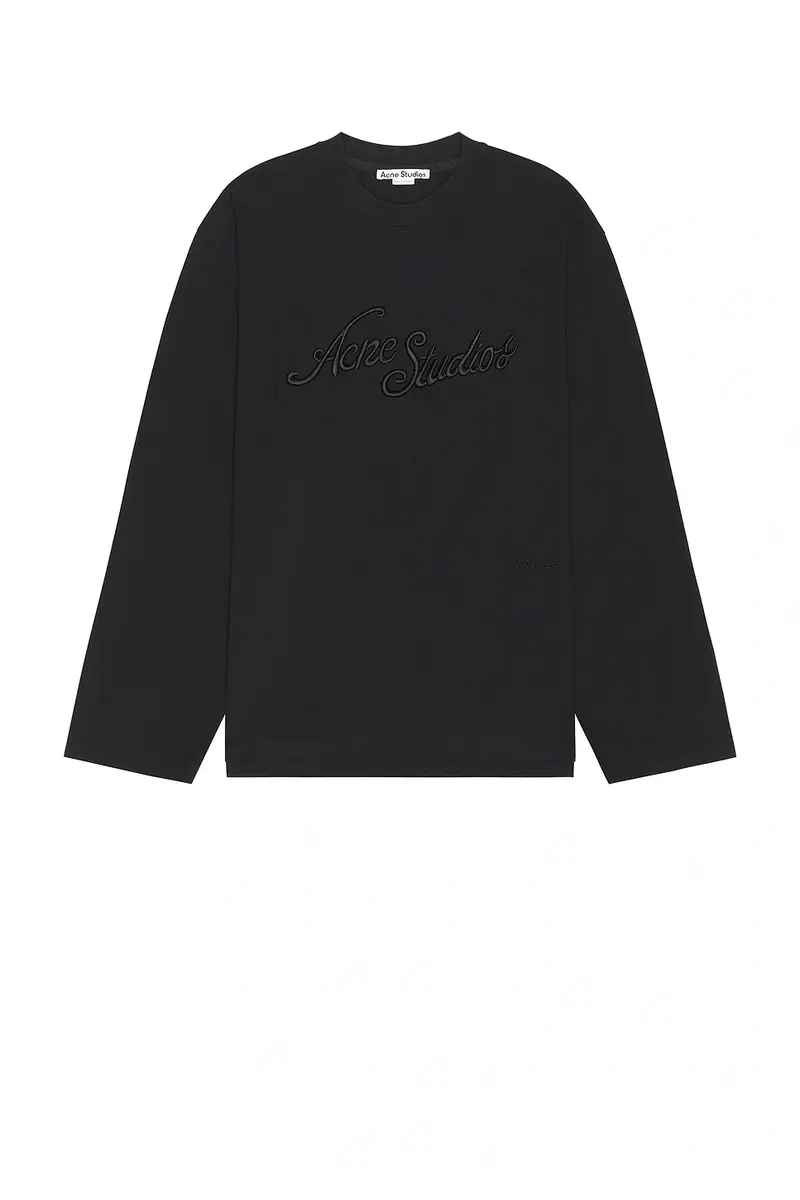 Acne Studios Exford U Ls Pique Venice Logo | Thumbnail 4 Acne Studios Exford U Ls Pique Venice Logo | Thumbnail 4