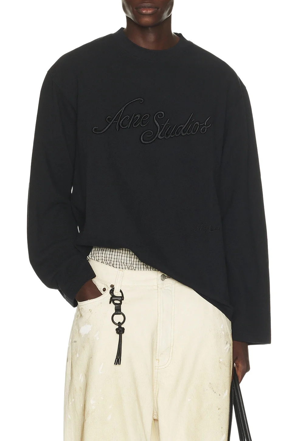 Acne Studios Exford U Ls Pique Venice Logo