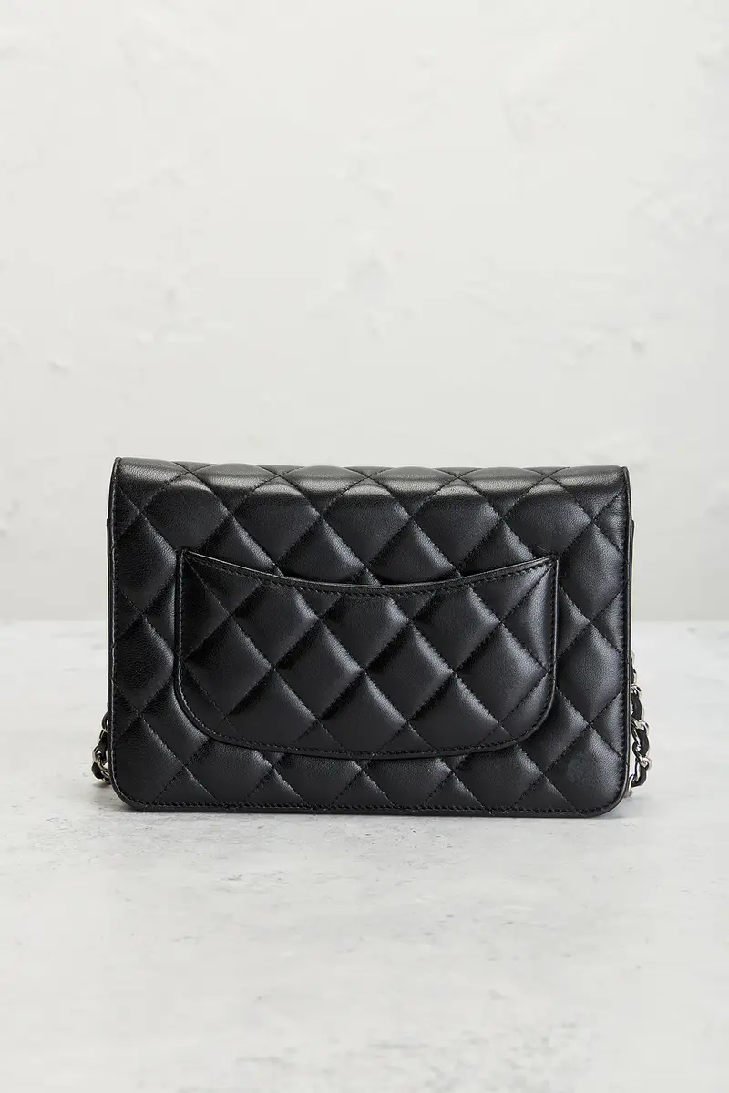 Chanel Chanel Lambskin Classic Wallet On Chain | Thumbnail 3