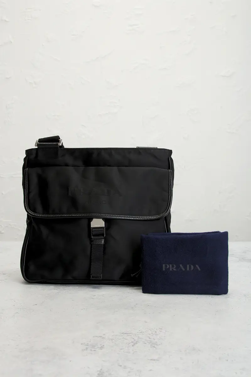 Prada Prada Tessuto Messenger Bag | Thumbnail 9 Prada Prada Tessuto Messenger Bag | Thumbnail 9