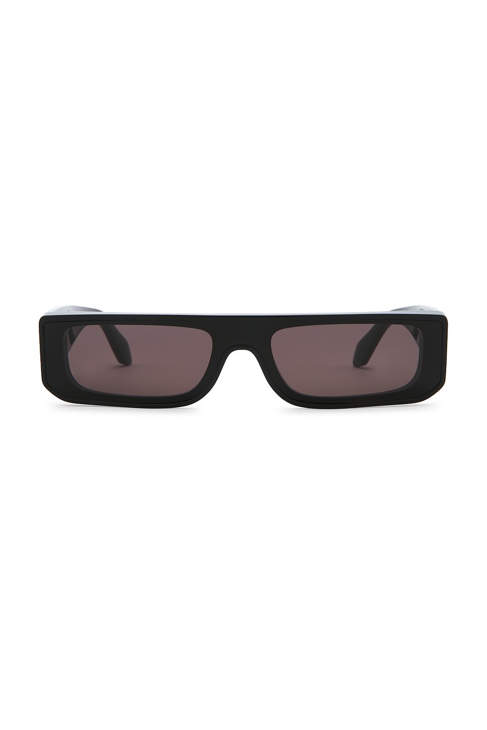 Alaïa Lettering Logo Flat Top Sunglasses