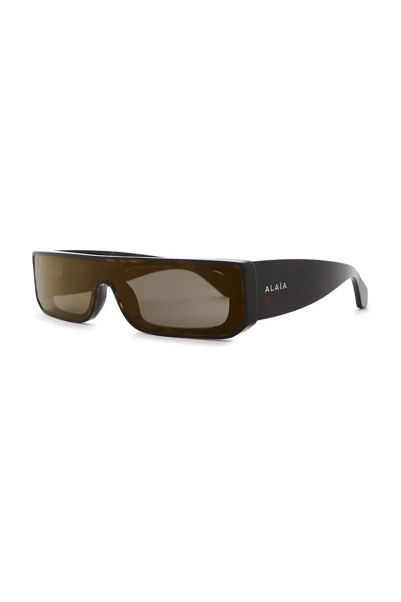 Alaïa Lettering Logo Flat Top Sunglasses | Thumbnail 2 Alaïa Lettering Logo Flat Top Sunglasses | Thumbnail 2