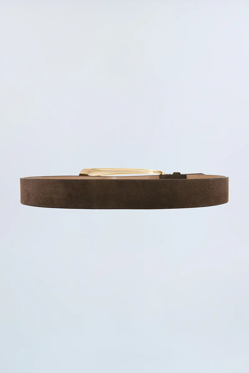 REVOLVE LOS ANGELES Suede Grande Buckle Belt | Thumbnail 2 REVOLVE LOS ANGELES Suede Grande Buckle Belt | Thumbnail 2