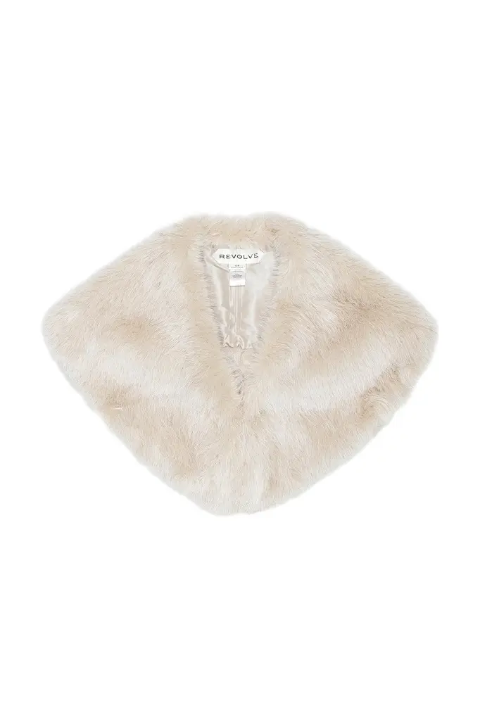 REVOLVE LOS ANGELES Elyonne Faux Fur Shawl