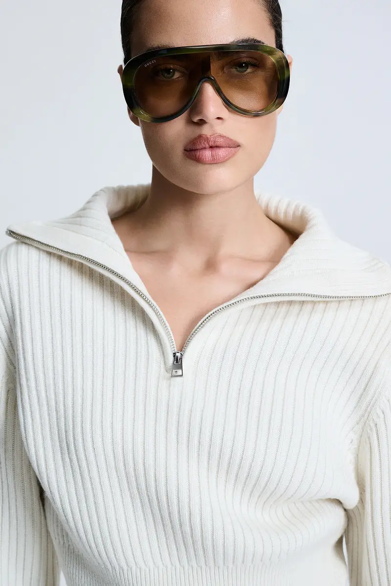 REVOLVE LOS ANGELES Polinna Rib Half Zip | Thumbnail 3 REVOLVE LOS ANGELES Polinna Rib Half Zip | Thumbnail 3