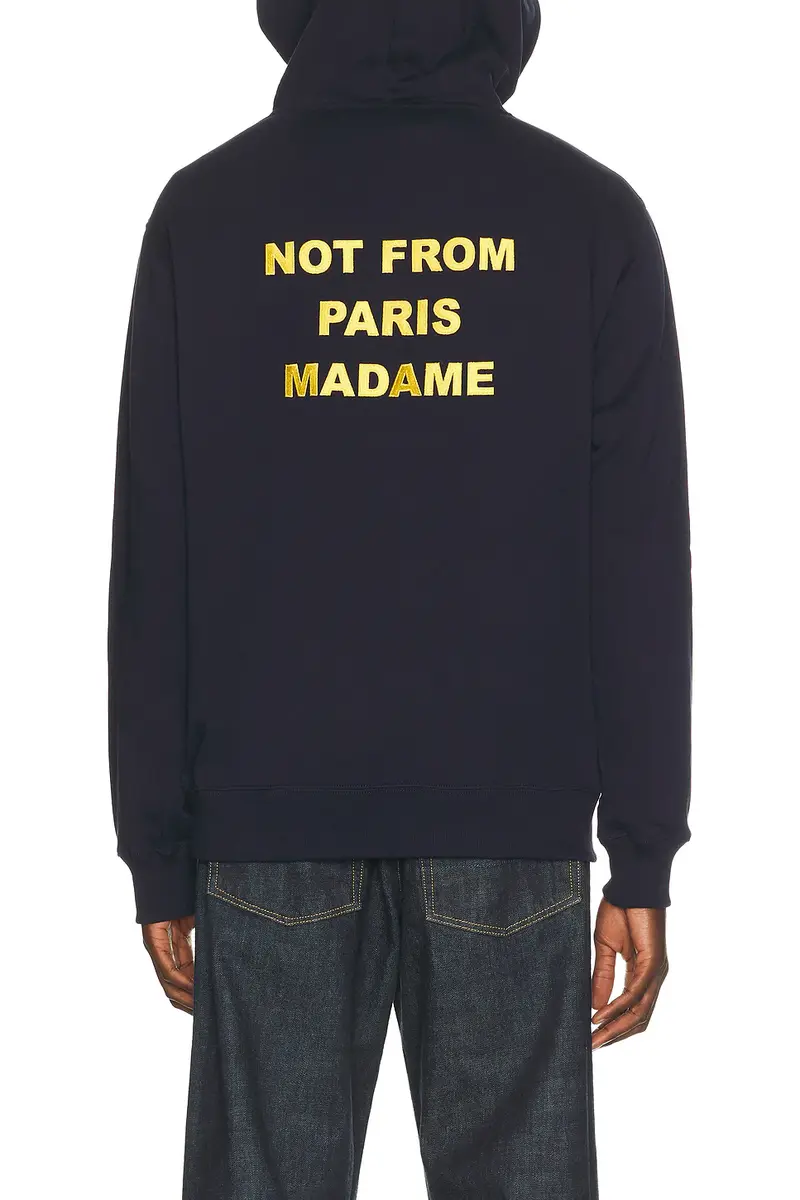Drôle de Monsieur Bold Slogan Hoodie | Thumbnail 3 Drôle de Monsieur Bold Slogan Hoodie | Thumbnail 3