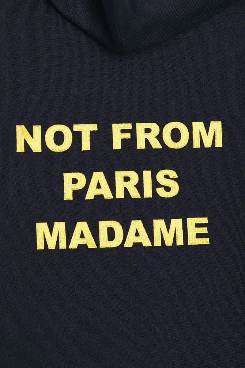 Drôle de Monsieur Bold Slogan Hoodie | Thumbnail 6 Drôle de Monsieur Bold Slogan Hoodie | Thumbnail 6