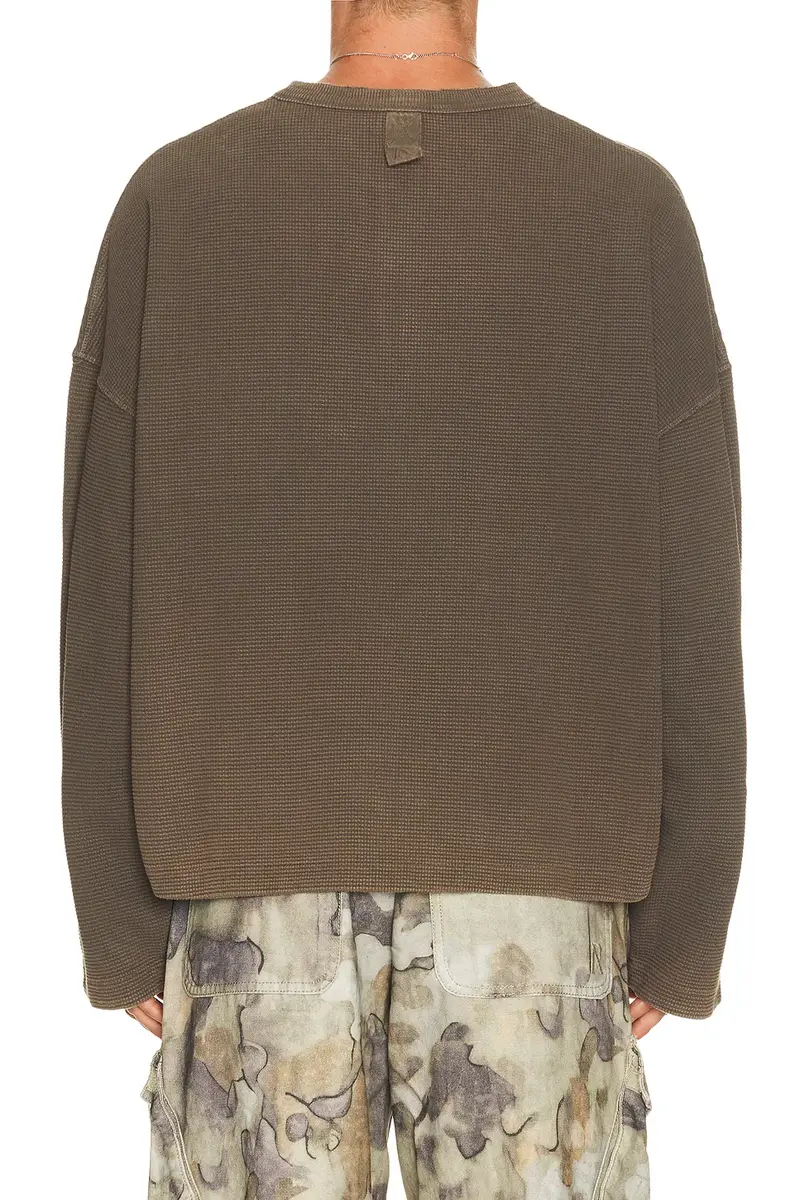 Represent Henley Sweatshirt | Thumbnail 2 Represent Henley Sweatshirt | Thumbnail 2