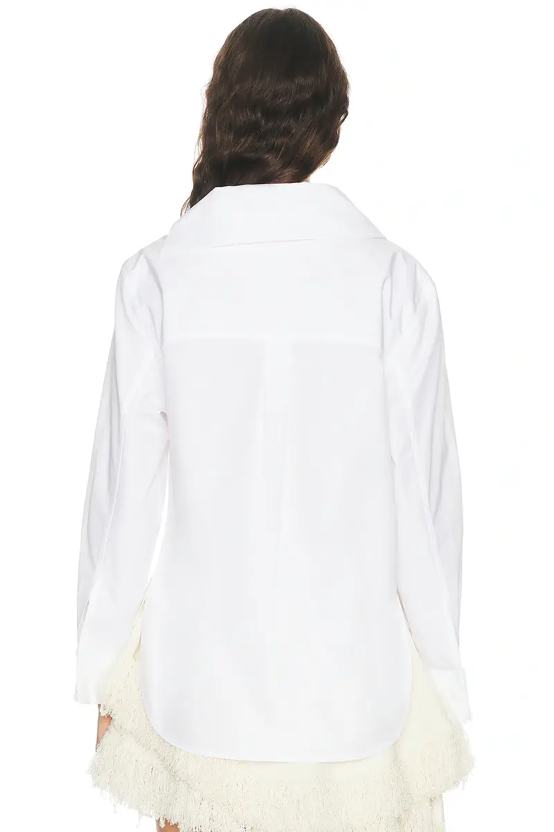 Bottega Veneta High Neck Poplin Shirt | Thumbnail 4 Bottega Veneta High Neck Poplin Shirt | Thumbnail 4