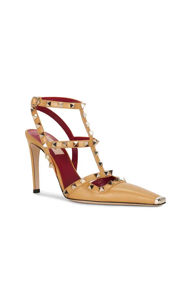Valentino Garavani Rockstud Ankle Strap Pump | Thumbnail 2 Valentino Garavani Rockstud Ankle Strap Pump | Thumbnail 2