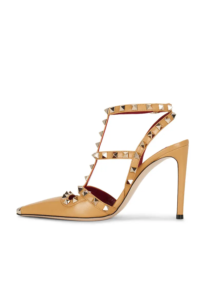 Valentino Garavani Rockstud Ankle Strap Pump | Thumbnail 5 Valentino Garavani Rockstud Ankle Strap Pump | Thumbnail 5