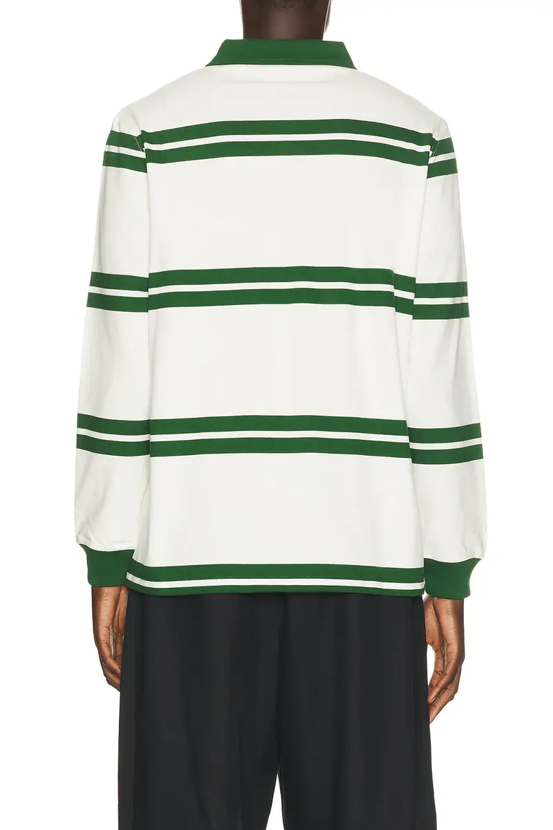 Drôle de Monsieur D Ornament Striped Polo | Thumbnail 2 Drôle de Monsieur D Ornament Striped Polo | Thumbnail 2
