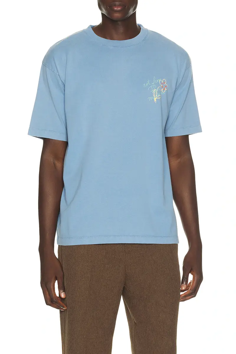 Drôle de Monsieur Esquisse Slogan Tee Shirt | Thumbnail 2 Drôle de Monsieur Esquisse Slogan Tee Shirt | Thumbnail 2
