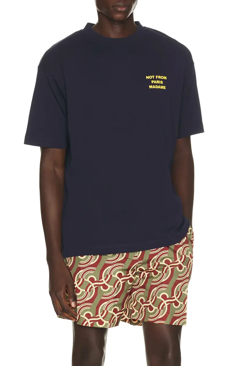 Drôle de Monsieur Bold Slogan Tee Shirt | Thumbnail 2 Drôle de Monsieur Bold Slogan Tee Shirt | Thumbnail 2