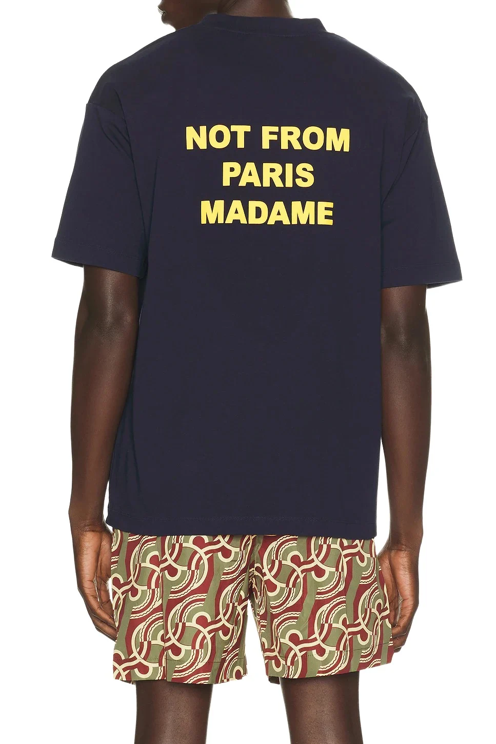 Drôle de Monsieur Bold Slogan Tee Shirt