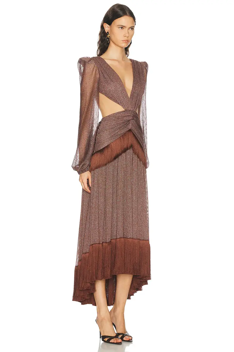 PatBo Alicia Tulle Long Dress | Thumbnail 2