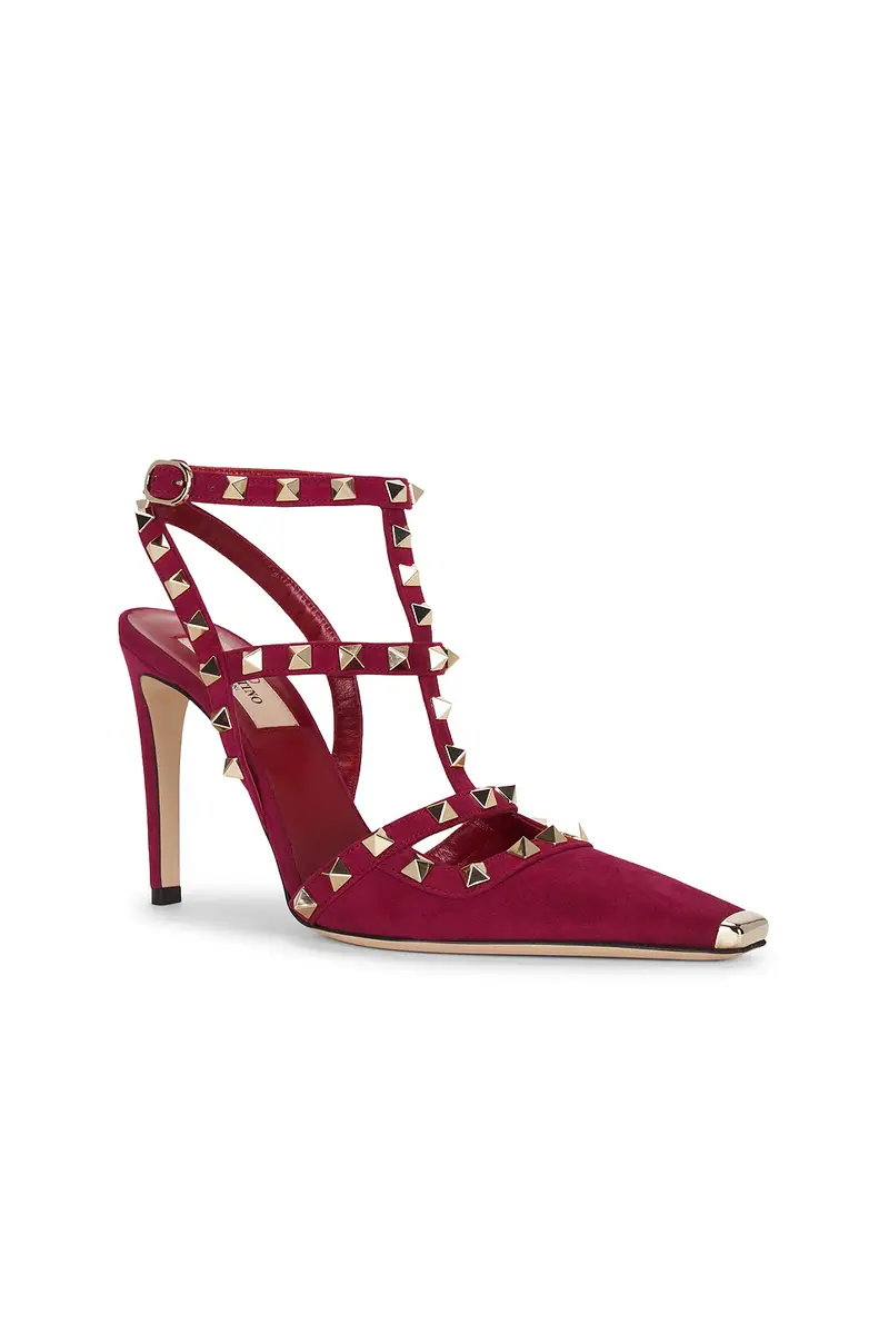 Valentino Garavani Rockstud Ankle Strap Pump | Thumbnail 2 Valentino Garavani Rockstud Ankle Strap Pump | Thumbnail 2