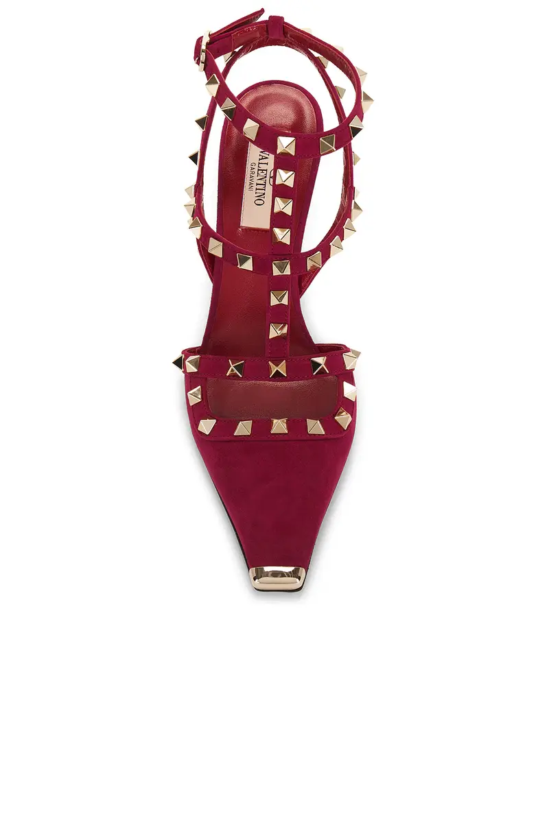 Valentino Garavani Rockstud Ankle Strap Pump | Thumbnail 4 Valentino Garavani Rockstud Ankle Strap Pump | Thumbnail 4