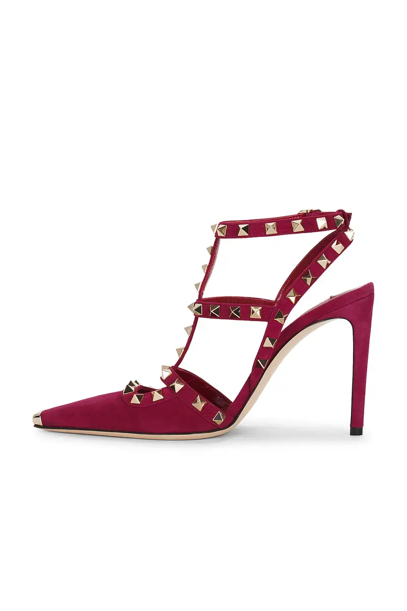 Valentino Garavani Rockstud Ankle Strap Pump | Thumbnail 5 Valentino Garavani Rockstud Ankle Strap Pump | Thumbnail 5