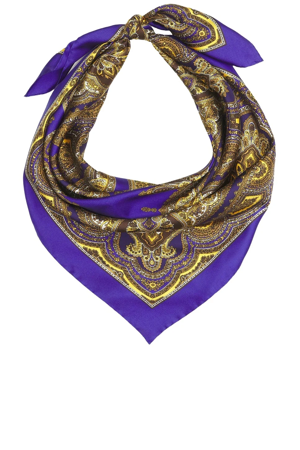 Vintage Paisley Carre Scarf
