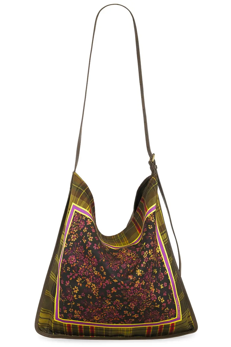 Dries Van Noten Medium Scarf Print Shoulder Bag | Thumbnail 3 Dries Van Noten Medium Scarf Print Shoulder Bag | Thumbnail 3