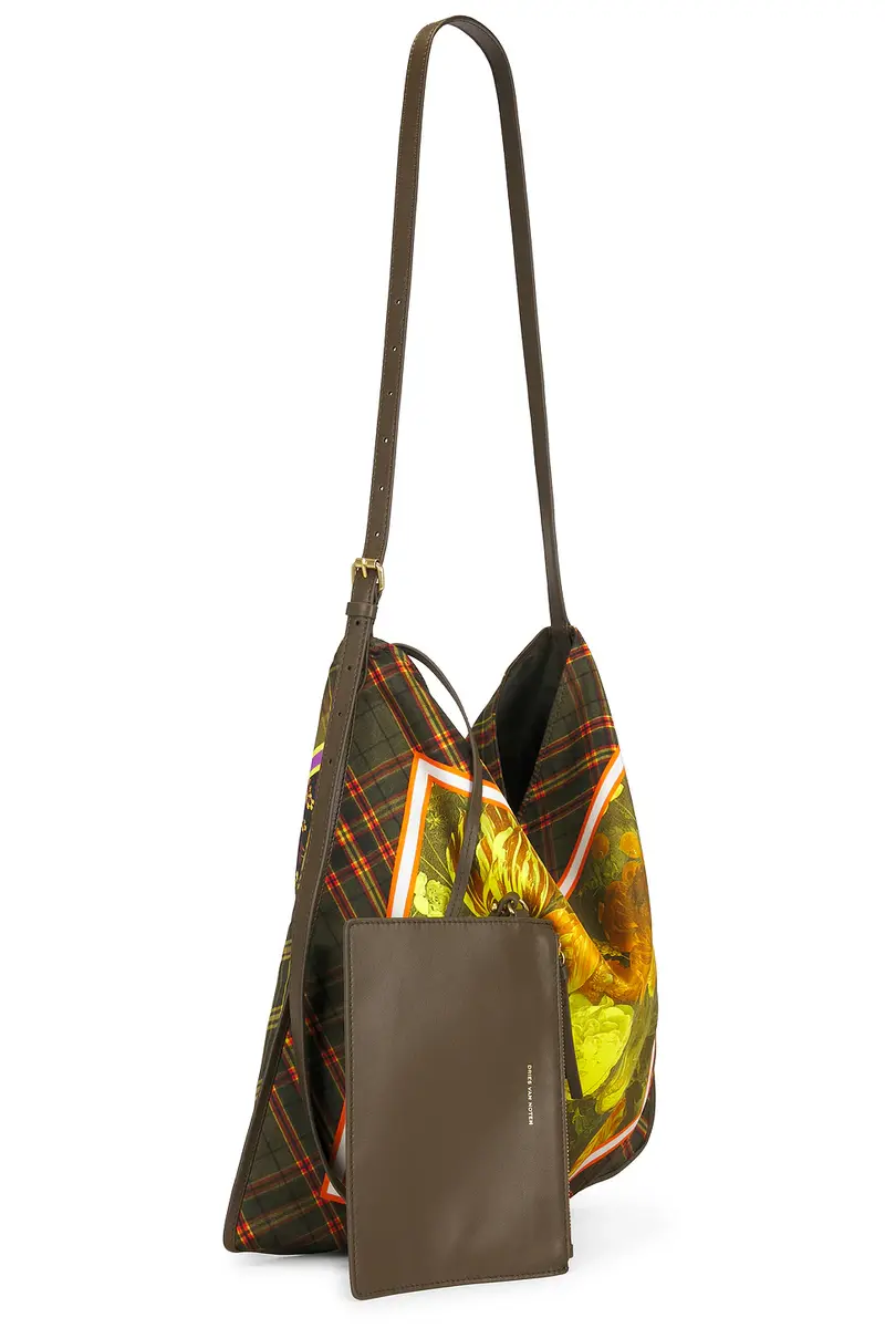 Dries Van Noten Medium Scarf Print Shoulder Bag | Thumbnail 4 Dries Van Noten Medium Scarf Print Shoulder Bag | Thumbnail 4