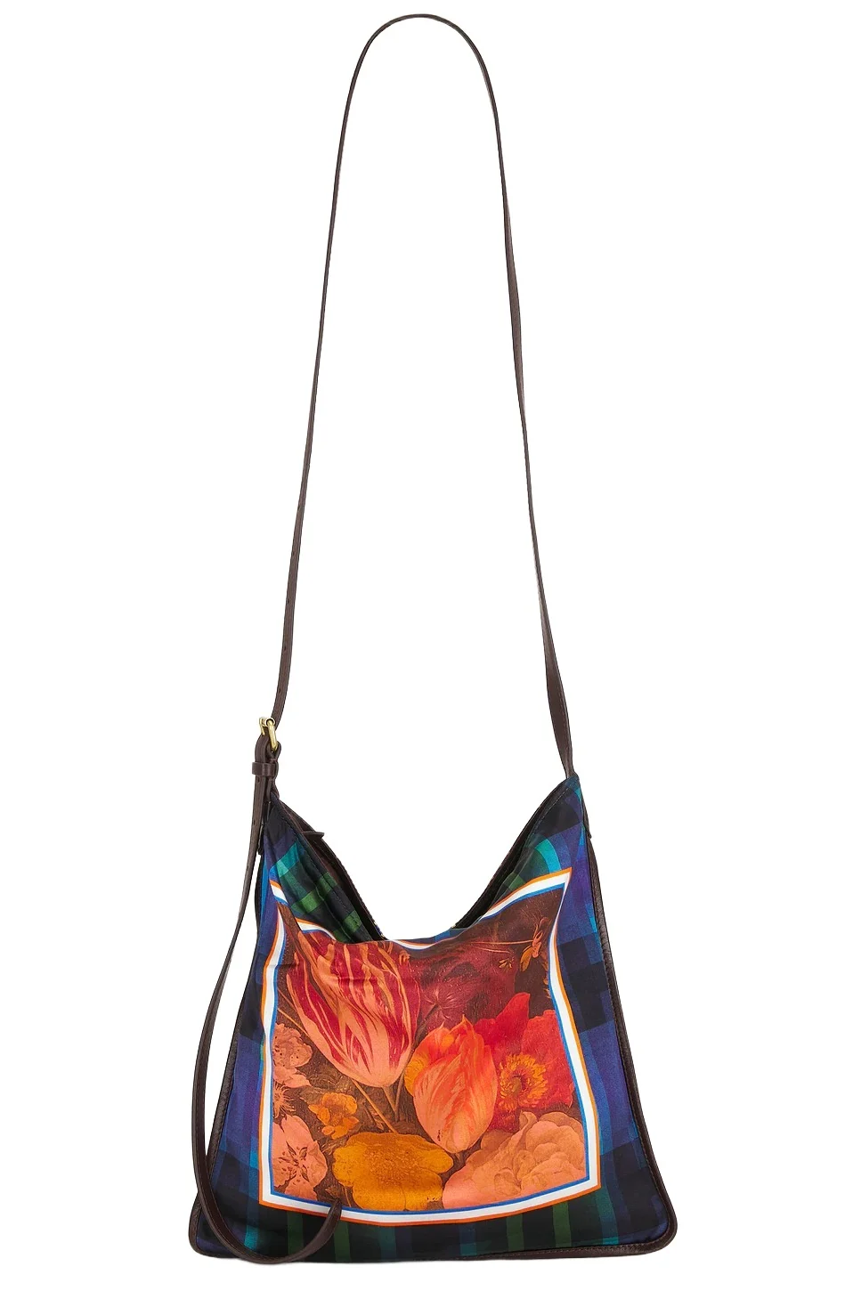 Dries Van Noten Small Scarf Print Shoulder Bag