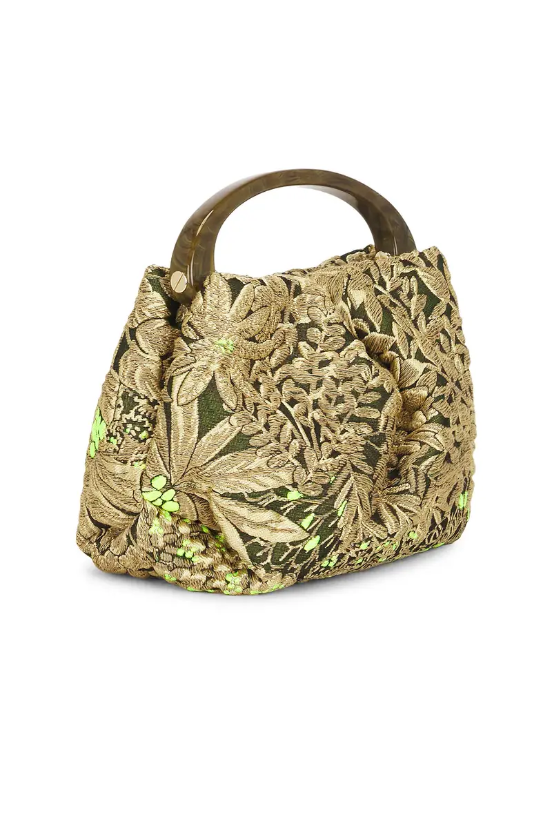 Dries Van Noten Small Resin Handle Fold And Crossbody Bag | Thumbnail 4