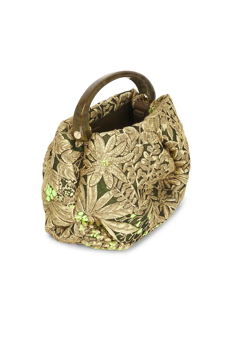 Dries Van Noten Small Resin Handle Fold And Crossbody Bag | Thumbnail 5