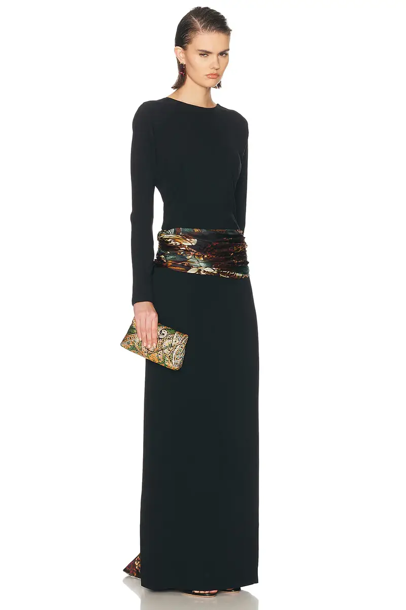 Dries Van Noten Medium Envelope With Chain Bag | Thumbnail 2 Dries Van Noten Medium Envelope With Chain Bag | Thumbnail 2