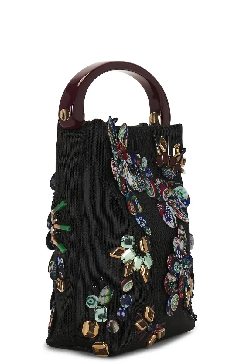 Dries Van Noten Small Embroidered Resin Handle Crossbody Bag | Thumbnail 4 Dries Van Noten Small Embroidered Resin Handle Crossbody Bag | Thumbnail 4