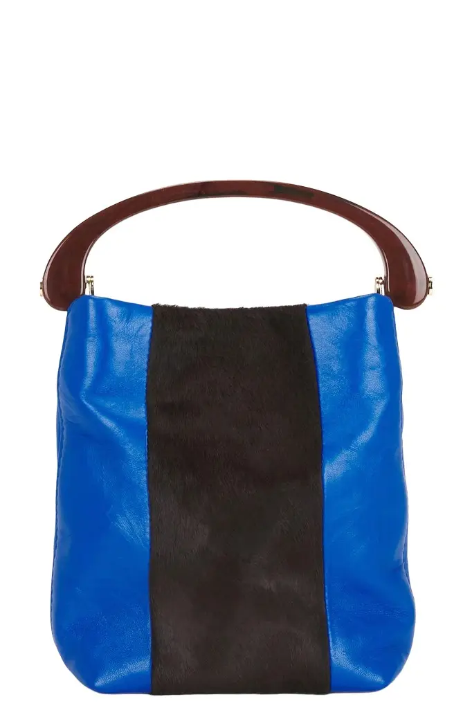 Dries Van Noten Small Resin Handle Crossbody Bag