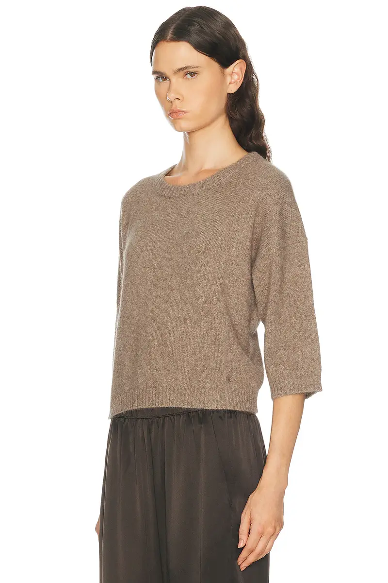 Loulou de Saison Azali Oversized Crewneck Sweater | Thumbnail 2 Loulou de Saison Azali Oversized Crewneck Sweater | Thumbnail 2