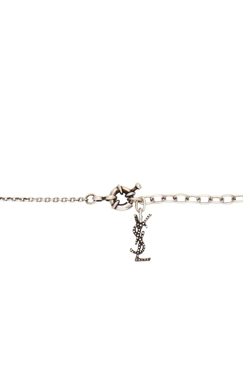 Saint Laurent YSL & Dove Charms Necklace | Thumbnail 4