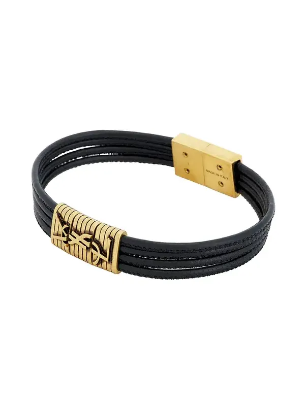 Saint Laurent YSL Vintage Five Strand Bracelet