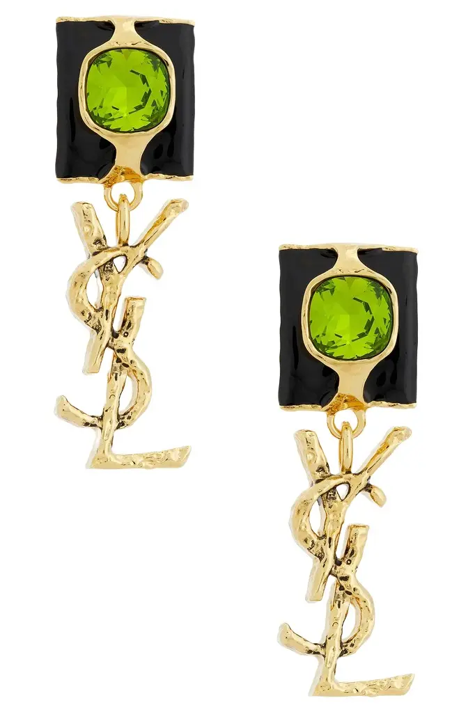 YSL Pendant Squared Earrings YSL Pendant Squared Earrings