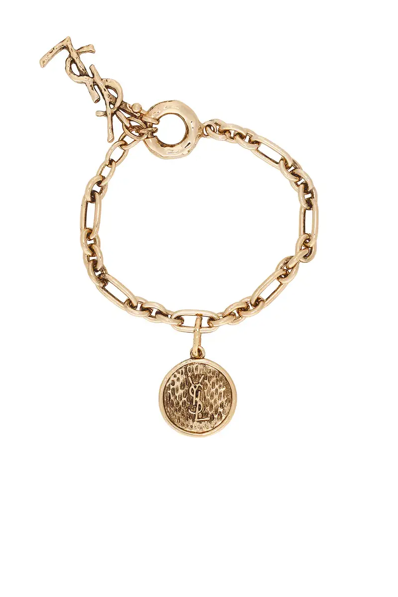 Saint Laurent YSL Medal Bracelet | Thumbnail 3 Saint Laurent YSL Medal Bracelet | Thumbnail 3