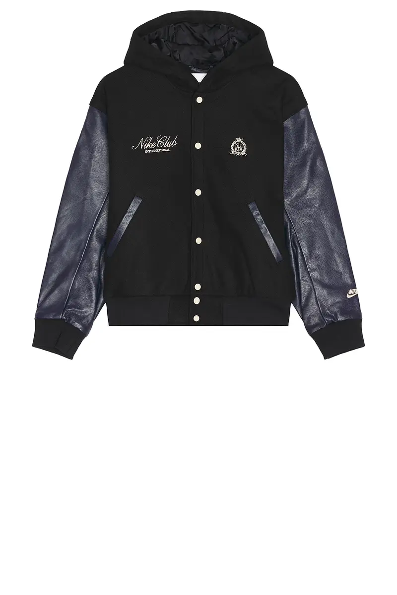 Nike Club Wool Varsity Jacket | Thumbnail 6 Nike Club Wool Varsity Jacket | Thumbnail 6