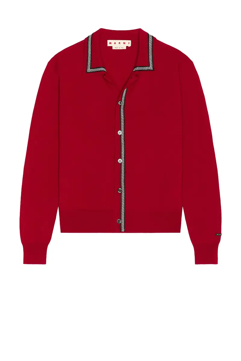 Marni Cardigan With Polo Cardigan | Thumbnail 4 Marni Cardigan With Polo Cardigan | Thumbnail 4