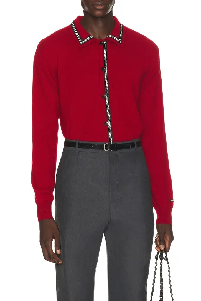 Marni Cardigan With Polo Cardigan