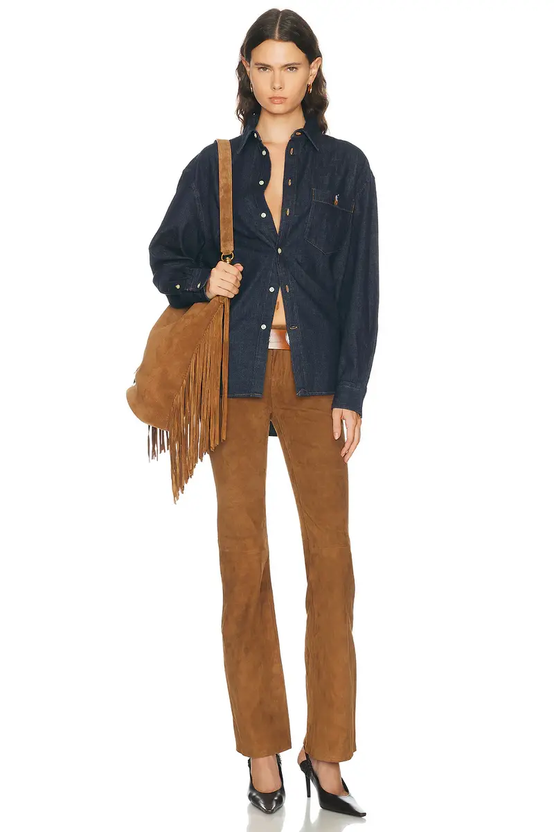 Frame The Suede Rodeo Pant | Thumbnail 5
