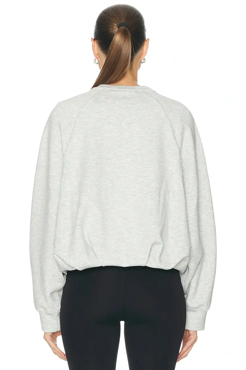 lululemon LuxeTouch Oversized Crewneck Sweatshirt | Thumbnail 3 lululemon LuxeTouch Oversized Crewneck Sweatshirt | Thumbnail 3