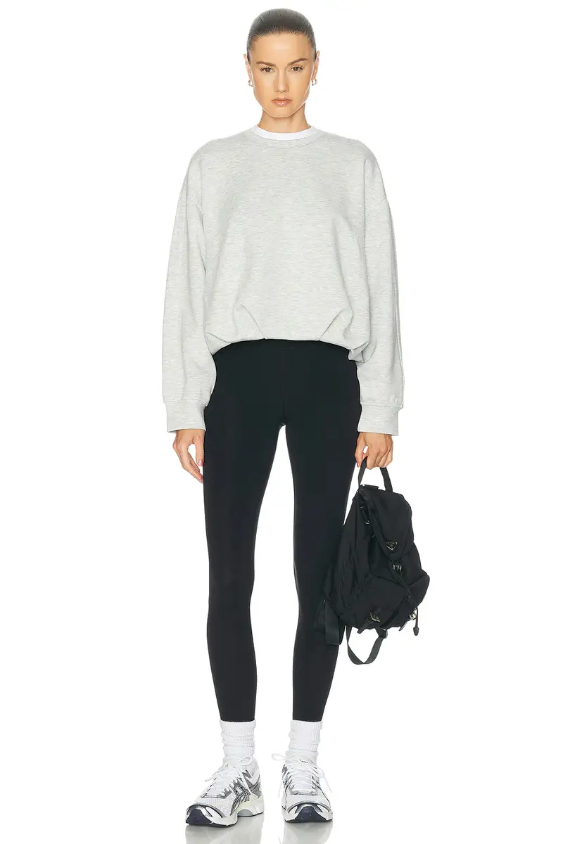 lululemon LuxeTouch Oversized Crewneck Sweatshirt | Thumbnail 4 lululemon LuxeTouch Oversized Crewneck Sweatshirt | Thumbnail 4