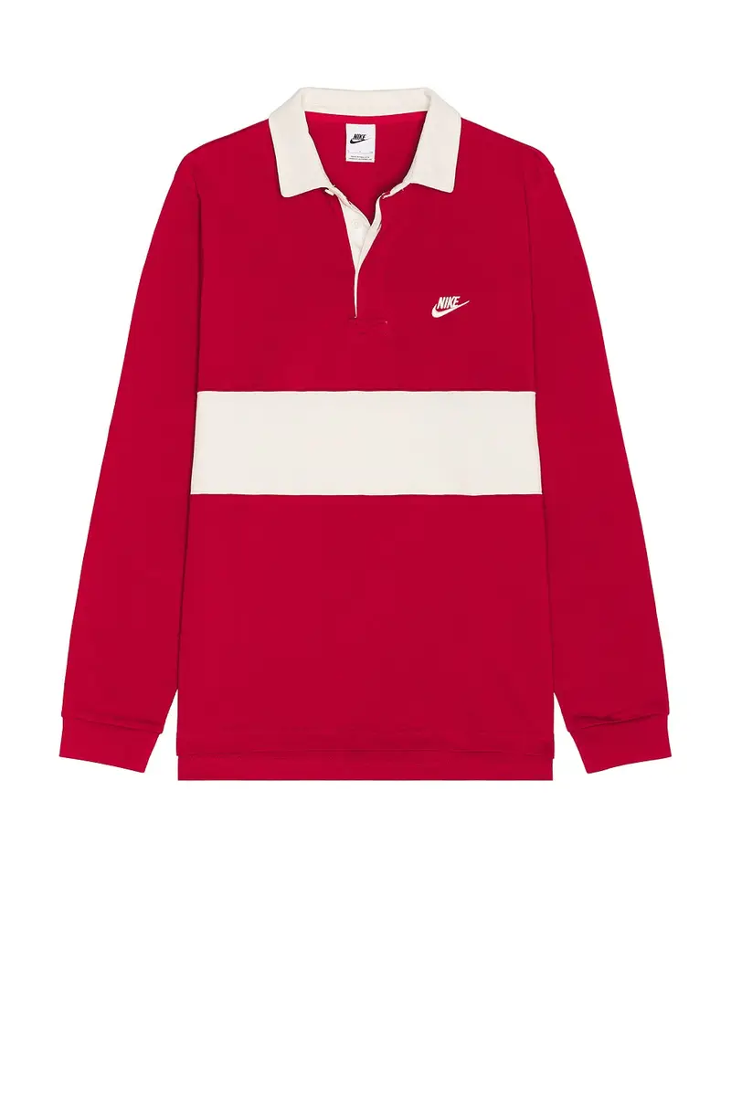 Nike Club Long Sleeve Rugby Shirt | Thumbnail 4 Nike Club Long Sleeve Rugby Shirt | Thumbnail 4