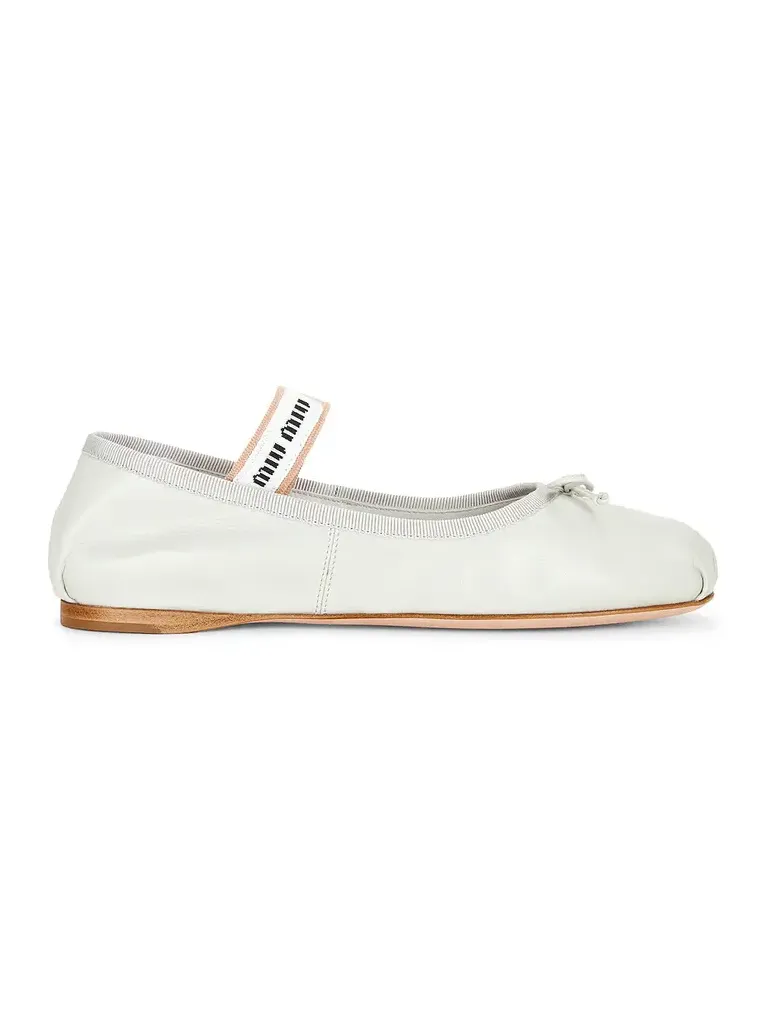 Miu Miu Capretto Ballerine Flat